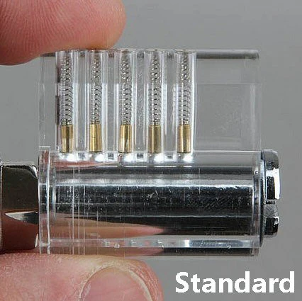Brockhage Visible Cutaway Practice Lock with Standard Pins - Image 4