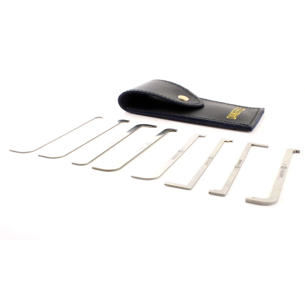 Dangerfield Extended TOK Top of Keyway Tension Wrenches + Case - Image 3