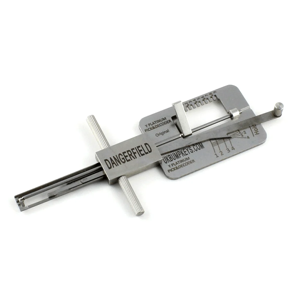 Dangerfield Lishi-Style Yale Platinum 3 Star Dimple Lock Pick + Decoder - Image 3