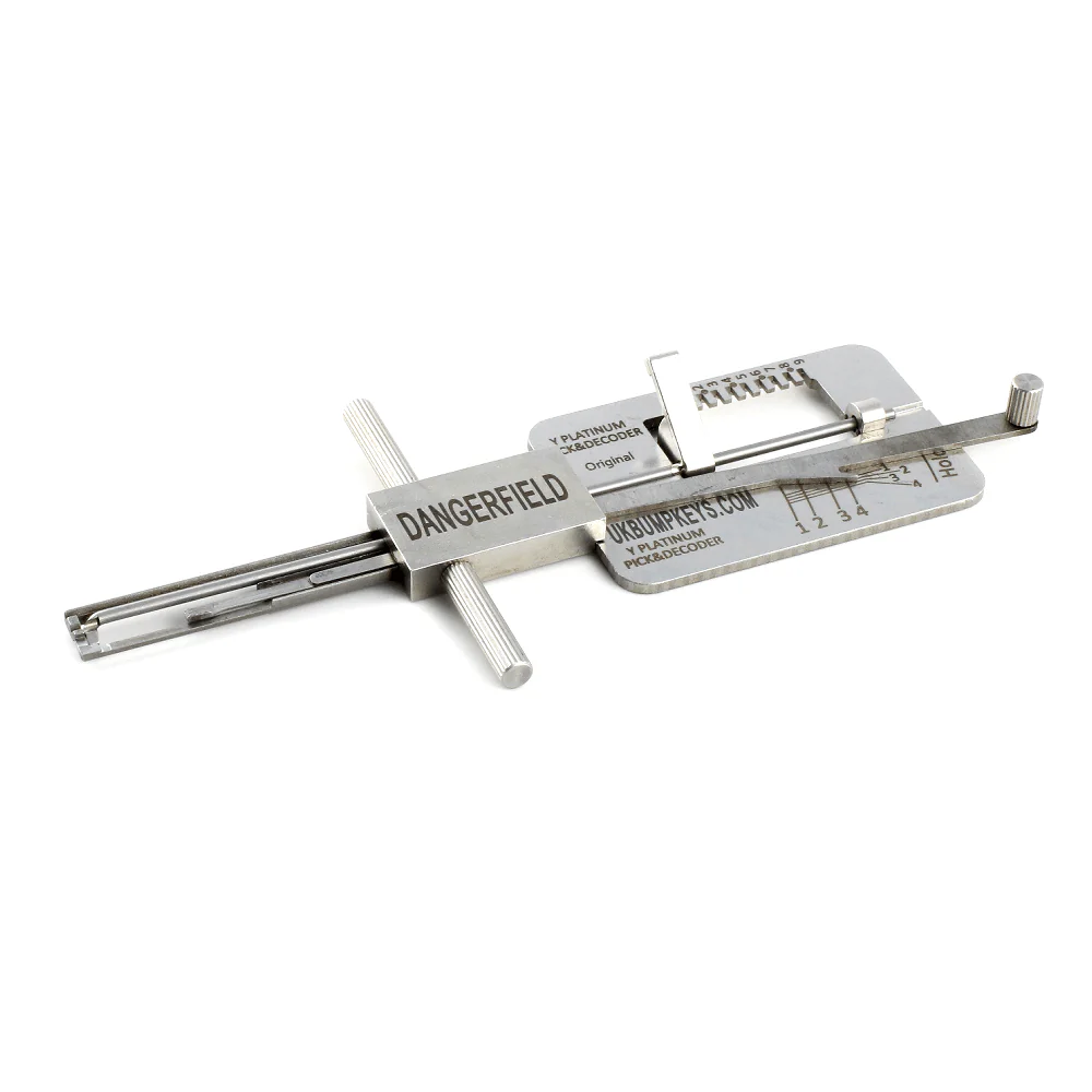 Dangerfield Lishi-Style Yale Platinum 3 Star Dimple Lock Pick + Decoder - Image 4