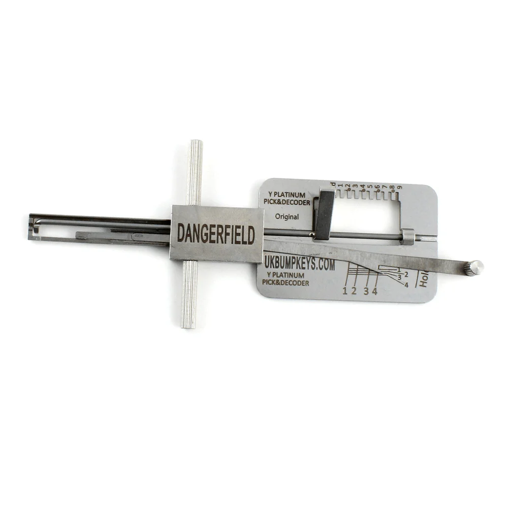 Dangerfield Lishi-Style Yale Platinum 3 Star Dimple Lock Pick + Decoder - Image 5