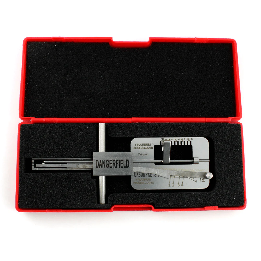 Dangerfield Lishi-Style Yale Platinum 3 Star Dimple Lock Pick + Decoder - Image 7