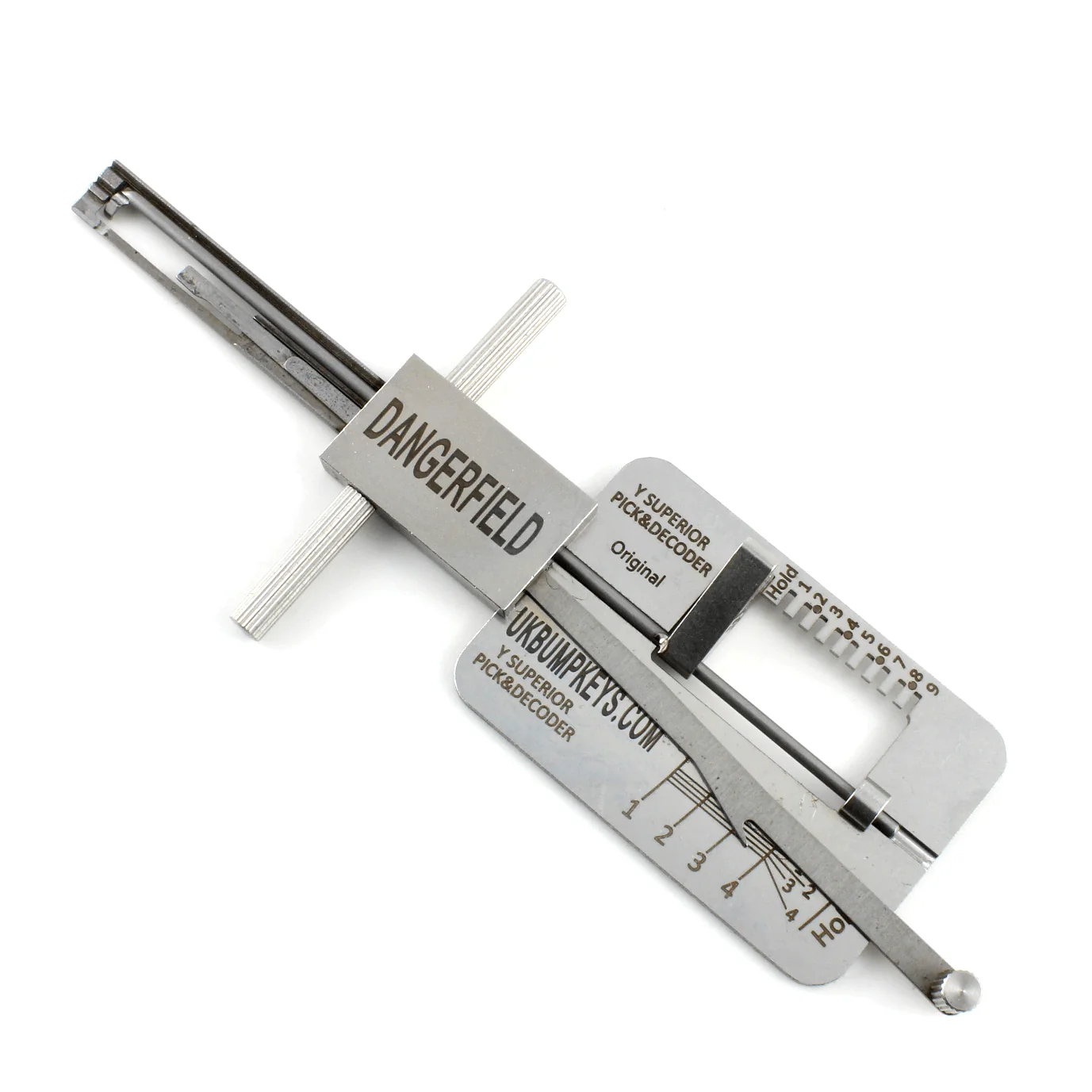 Dangerfield Lishi Style Yale Superior 1 Star Dimple Lock Pick + Decoder - Image 4