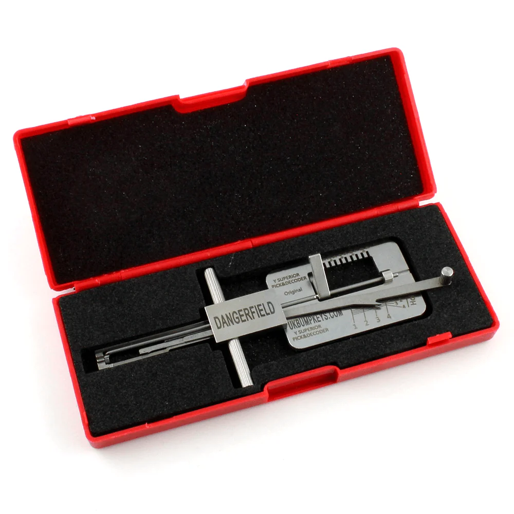 Dangerfield Lishi Style Yale Superior 1 Star Dimple Lock Pick + Decoder - Image 8