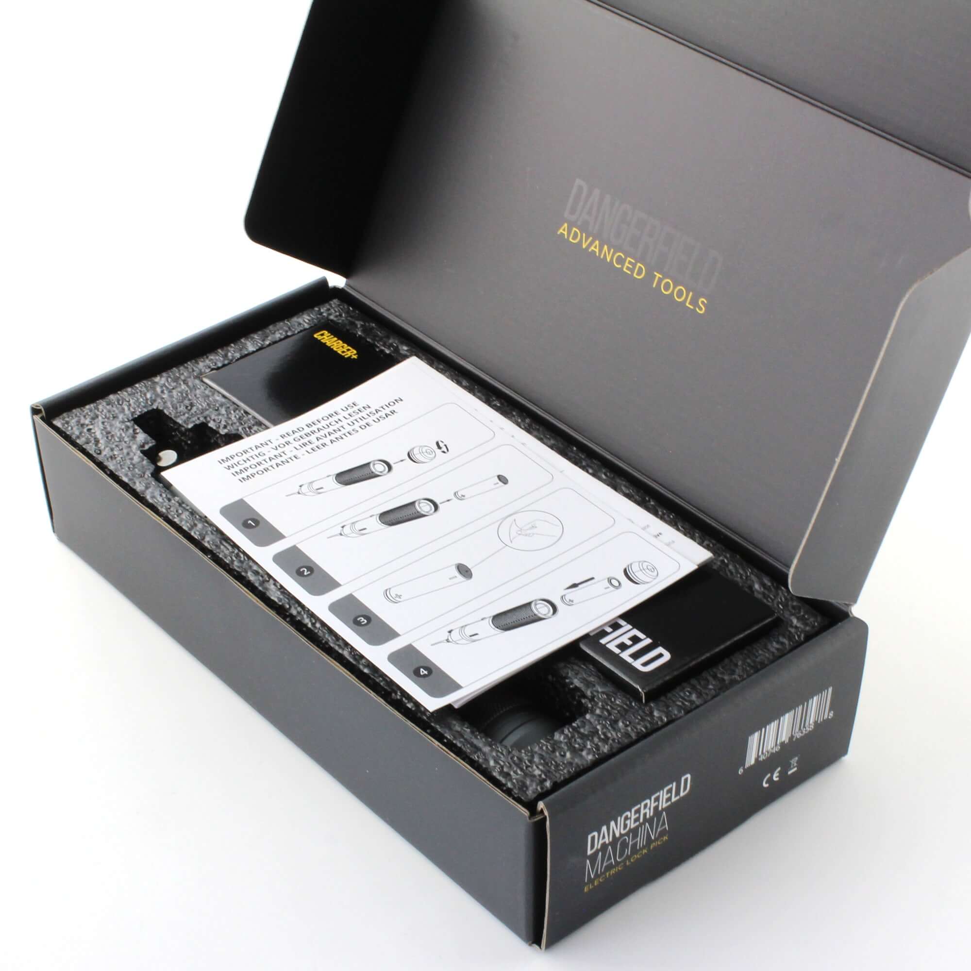 Dangerfield MACHINA Electric Lock Pick Gun - Auto Lock Picking Tool - Image 7