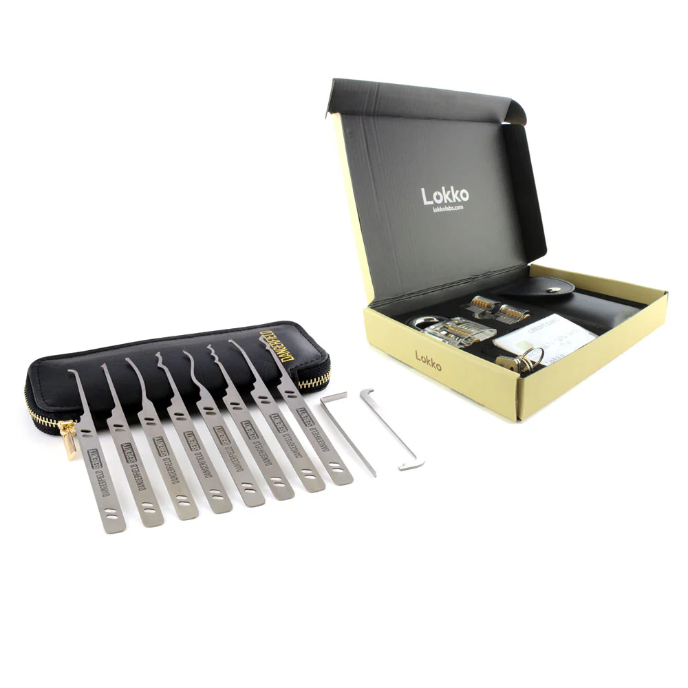 Dangerfield Serenity Beginners Lock Pick Set + Leather Wallet - Image 13