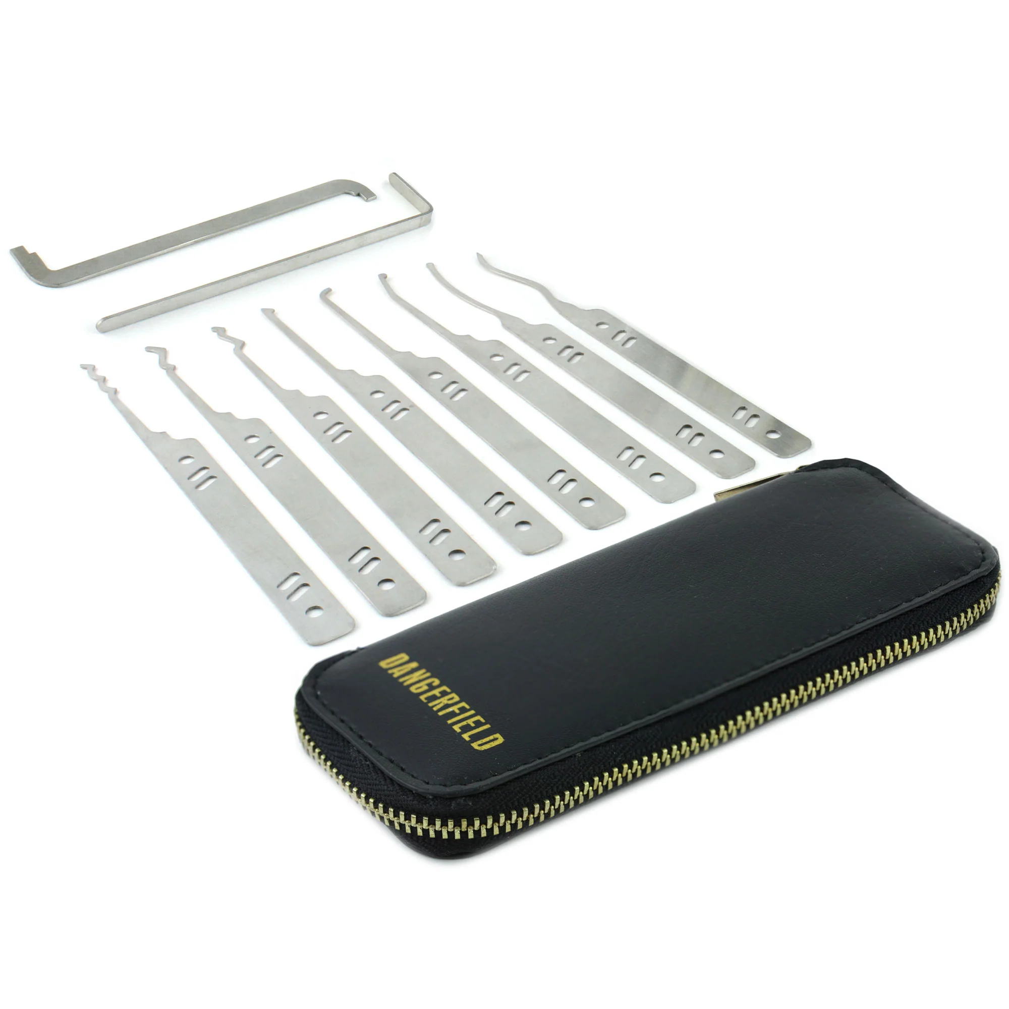 Dangerfield Serenity Beginners Lock Pick Set + Leather Wallet - Image 3