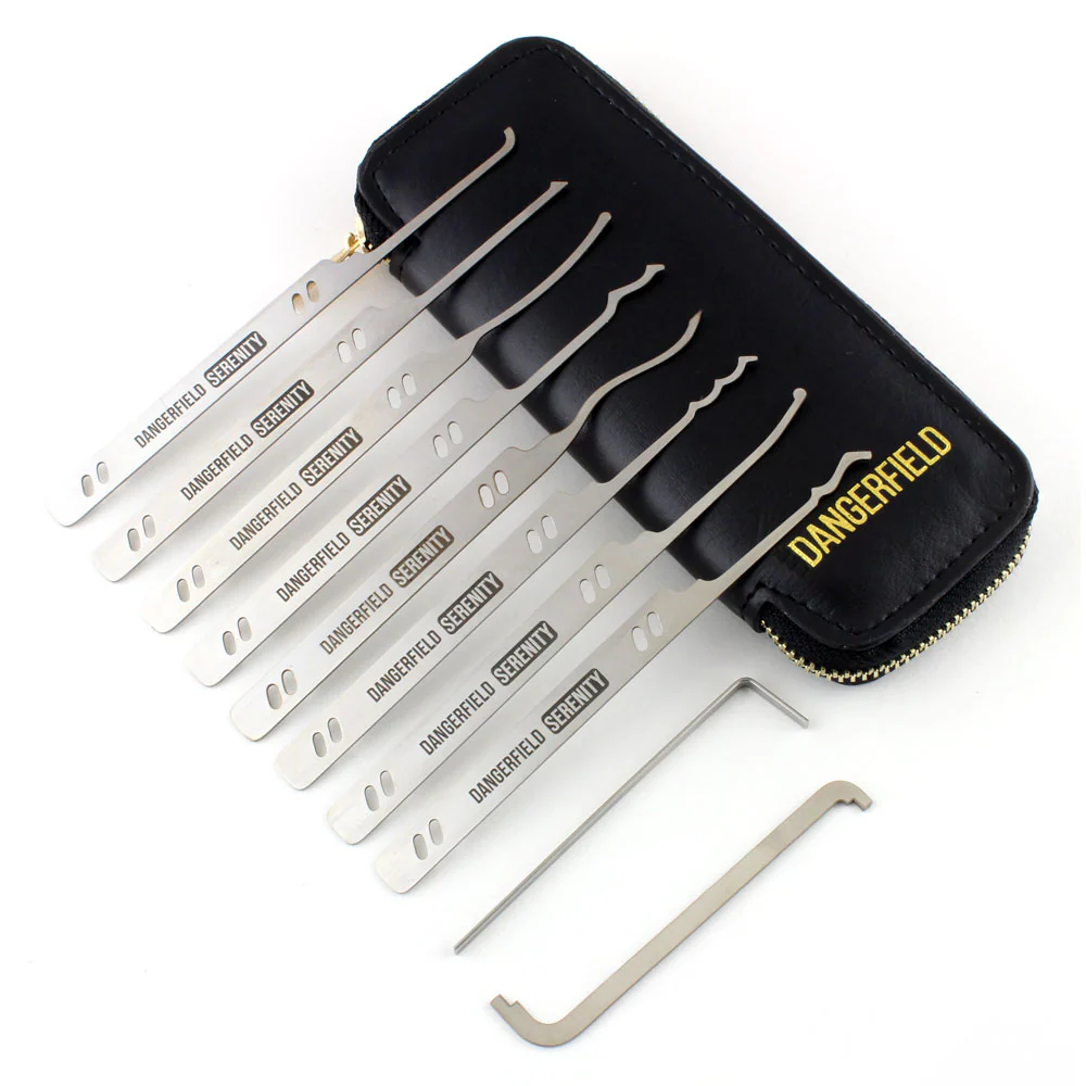 Dangerfield Serenity Beginners Lock Pick Set + Leather Wallet - Image 6