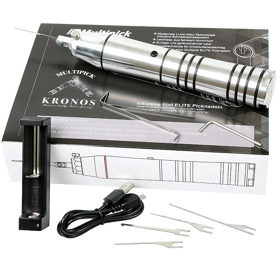 KRONOS Professional Electric Lock Pick Gun Kit - Image 4