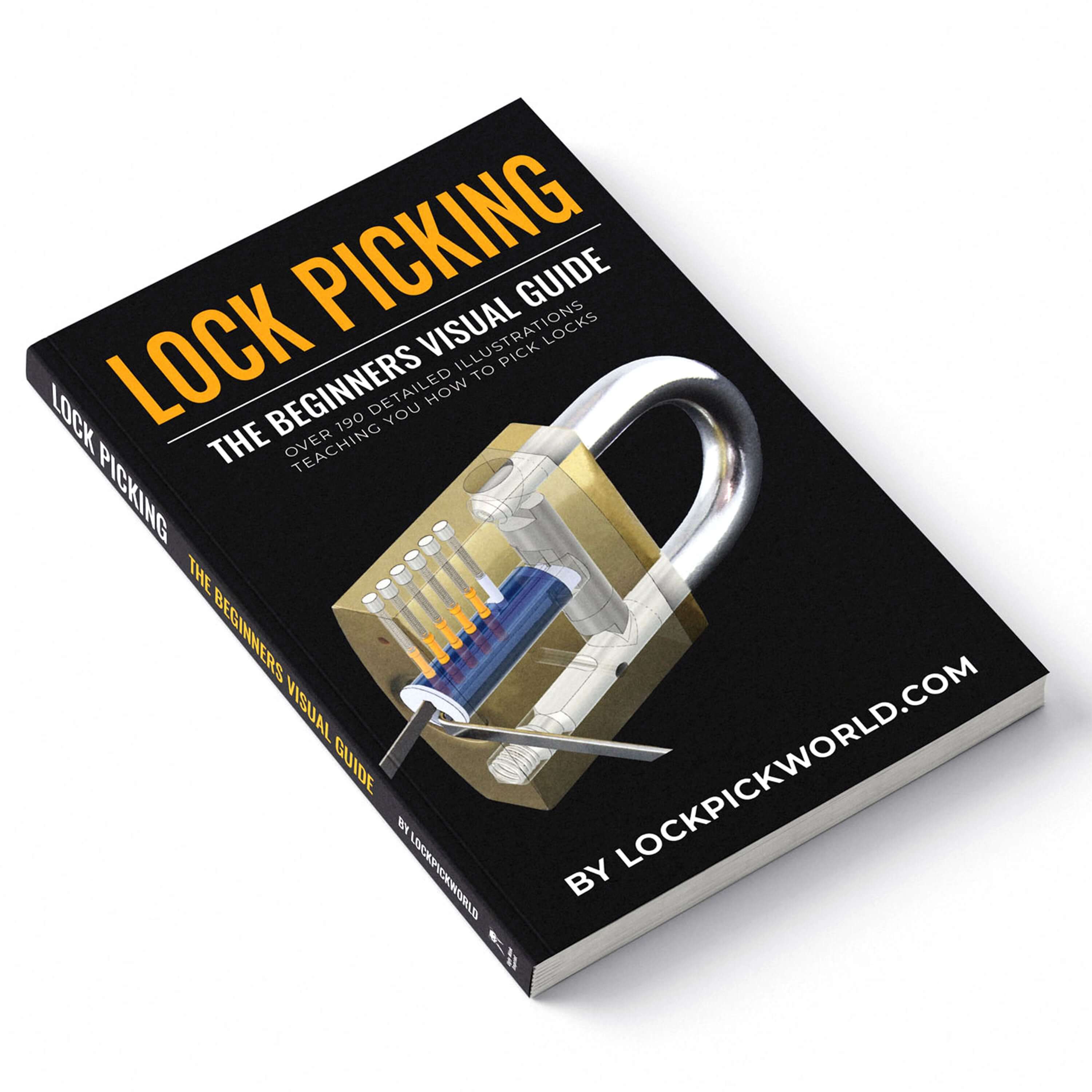 Lock Picking - Beginners Visual Guide - 200 Illustrations & 176 Pages - Image 13