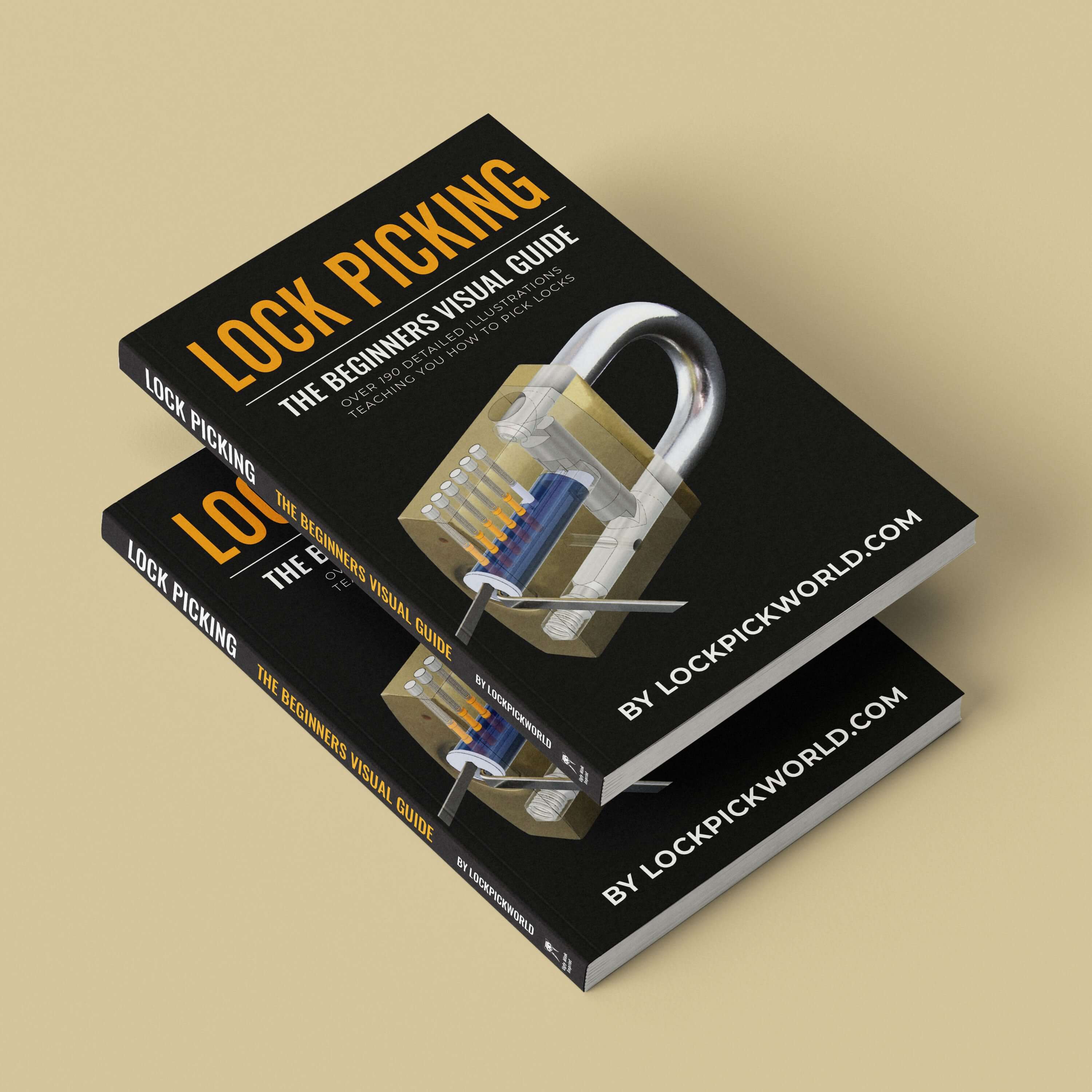 Lock Picking - Beginners Visual Guide - 200 Illustrations & 176 Pages - Image 8