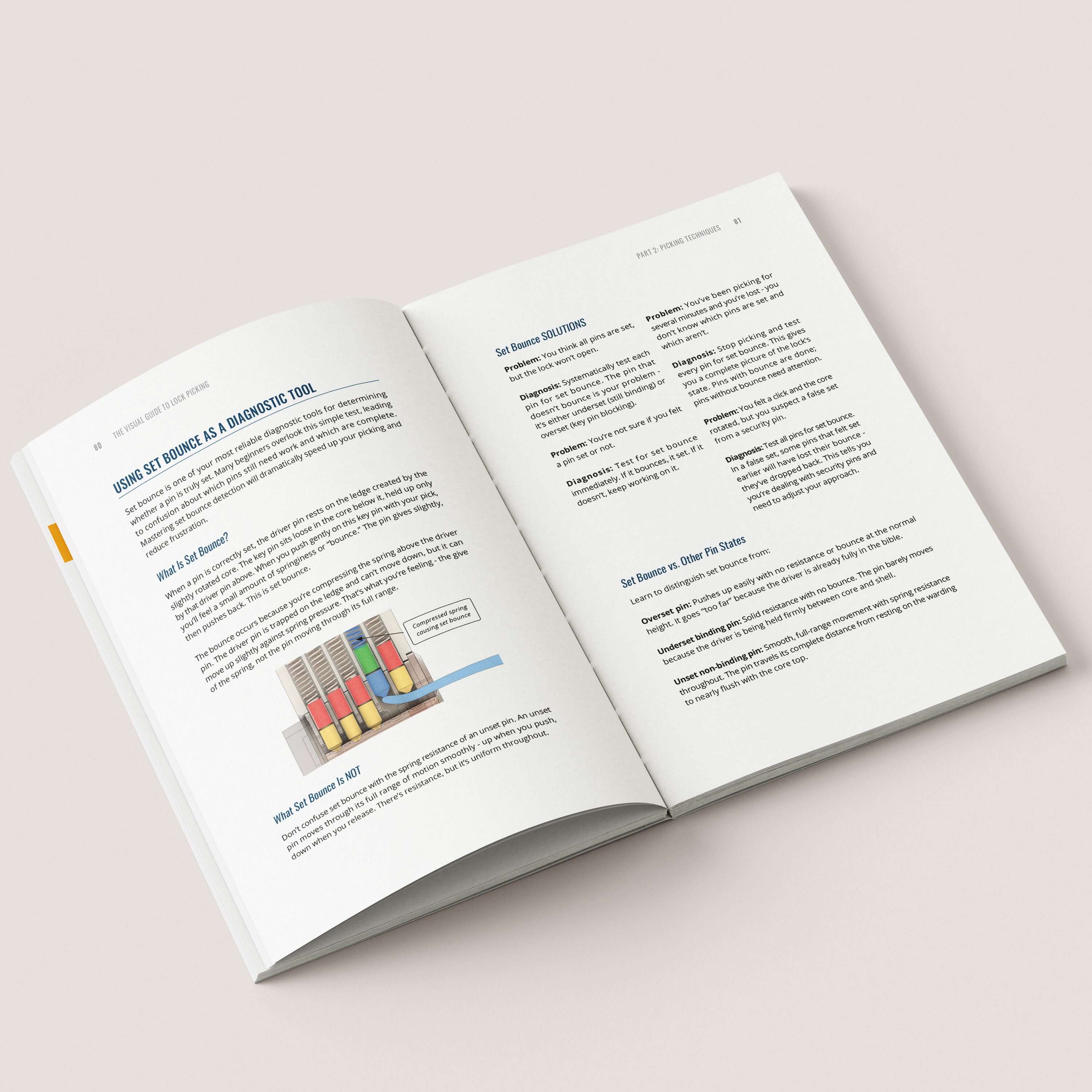 Lock Picking - Beginners Visual Guide - 200 Illustrations & 176 Pages - Image 9