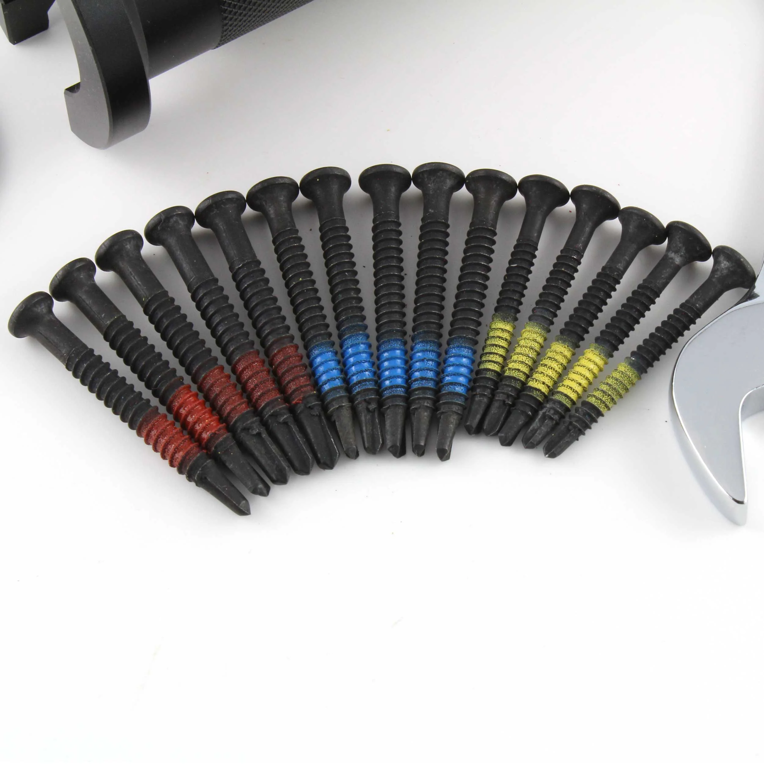 LOKKO Professional Lock Plug Puller Set - Bell, Spanner, Screws, Double-sided plate - Image 11