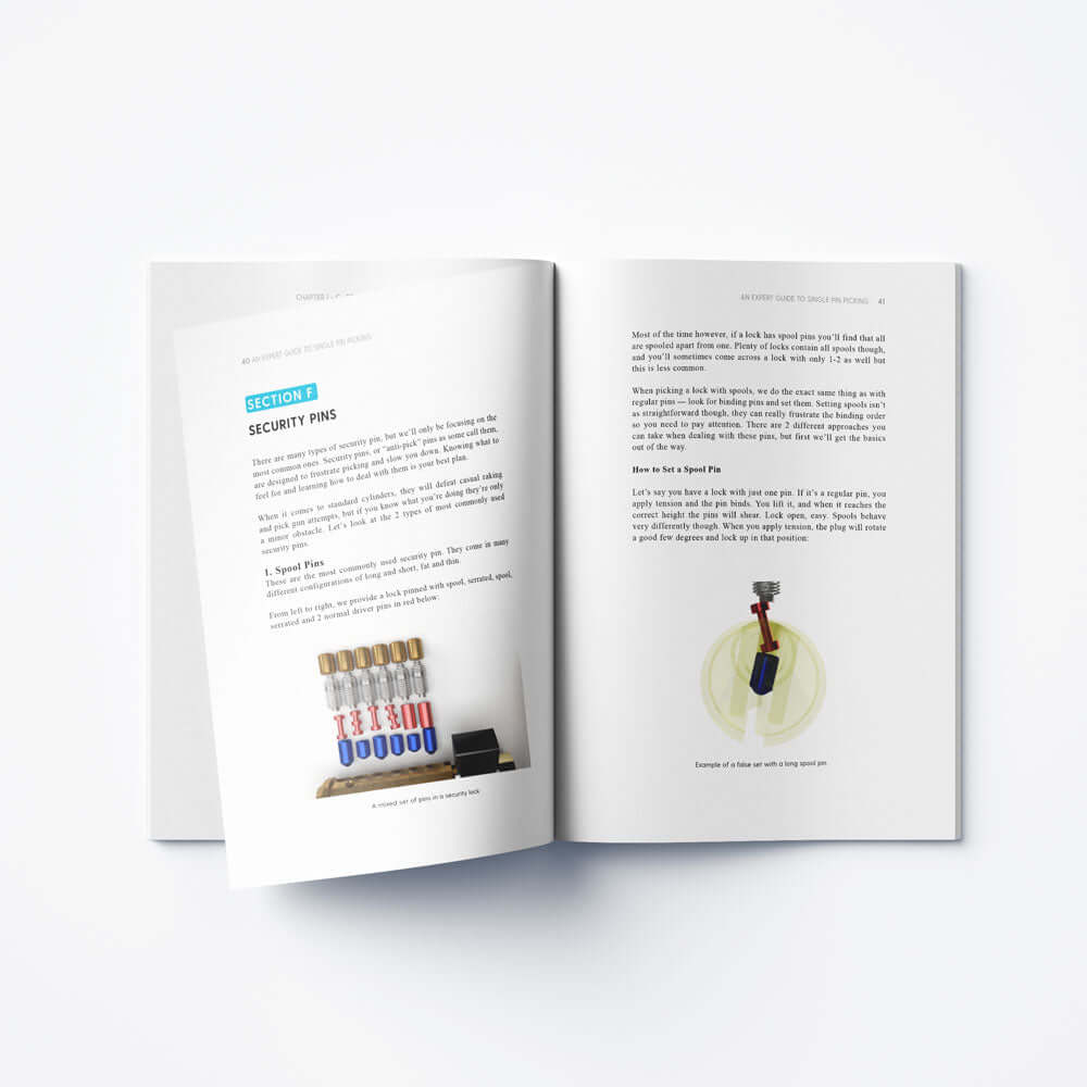 Beginners Lock Pick Set in a box: Complete Lock Pick Kit, Spy Card Kit + Practice Locks and Dummies guide by Lokko - Image 15