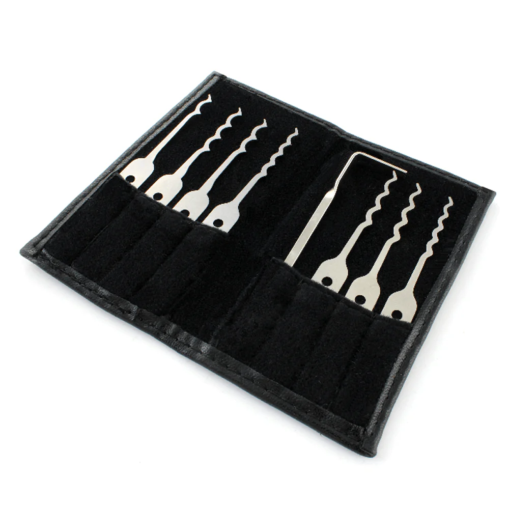 Dangerfield Nano SLIMLINE Covert Lock Pick Rake set - 0.6mm + Leather wallet - Image 8